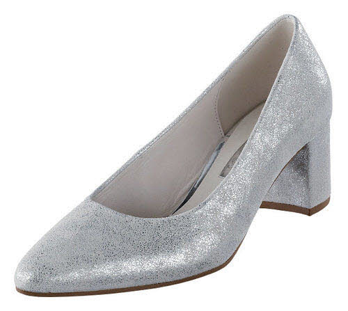 Gabor Pumps F - normale Weite Elegant silber