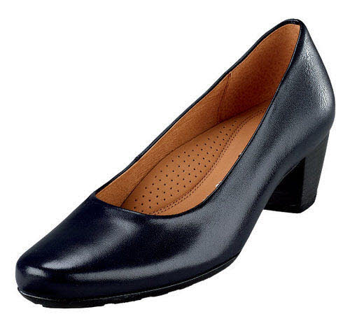 Gabor Pumps G - bequeme Weite Business blau