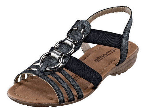 Remonte Sandalen F 1/2 Casual schwarz
