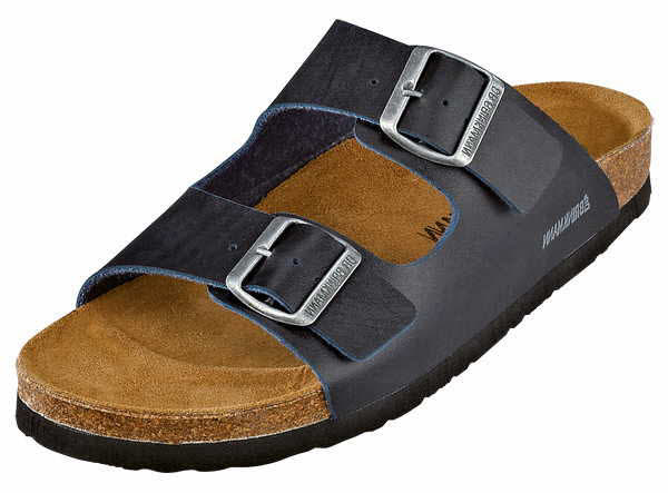 Dr. Brinkmann Pantoletten F - normale Weite Bequem blau