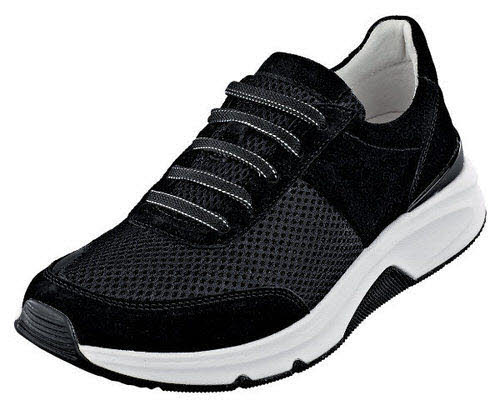 Rollingsoft Halbschuhe G - bequeme Weite Bequem schwarz