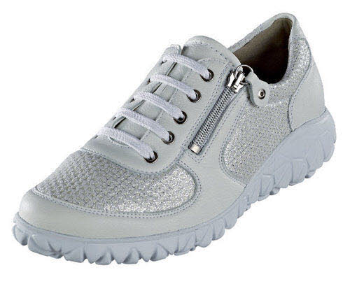 Waldläufer Halbschuhe H - volle Weite Bequem weiß