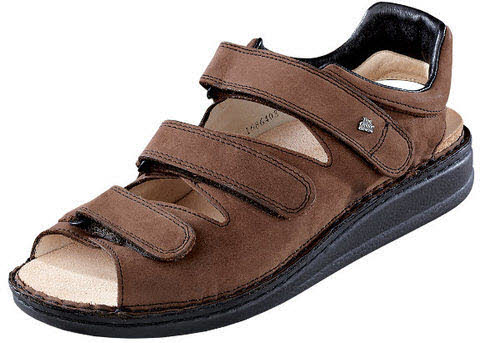 Finn Comfort Sandalen H - volle Weite Bequem braun