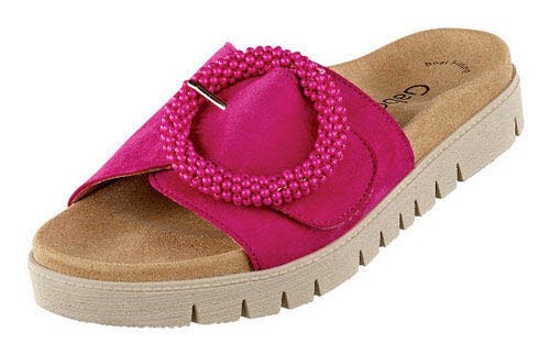 Gabor Fashion Pantoletten F - normale Weite Bequem rosa