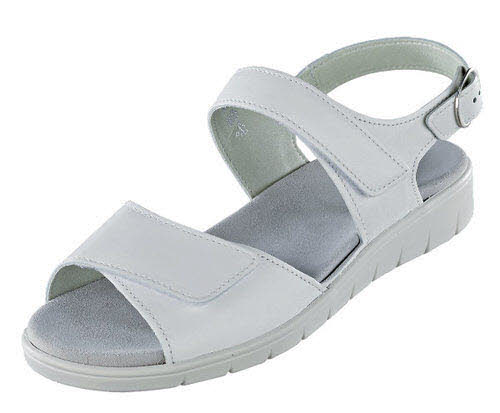 Semler Sandalen H - volle Weite Casual weiß