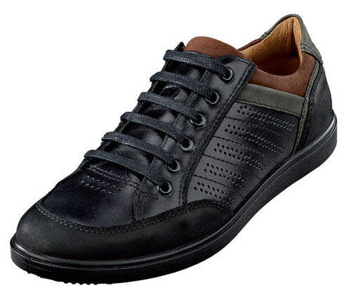 Jomos Halbschuhe G - bequeme Weite Casual schwarz