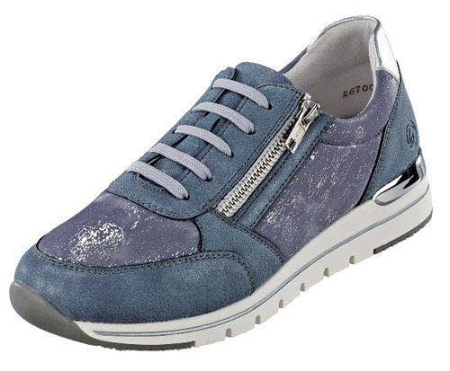 Remonte Halbschuhe G - bequeme Weite Sneaker blau