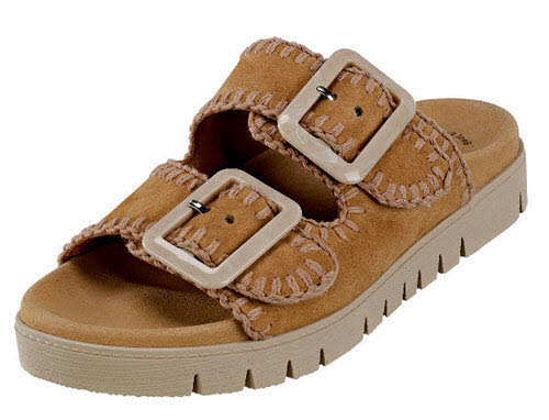 Gabor Fashion Pantoletten F - normale Weite Bequem beige