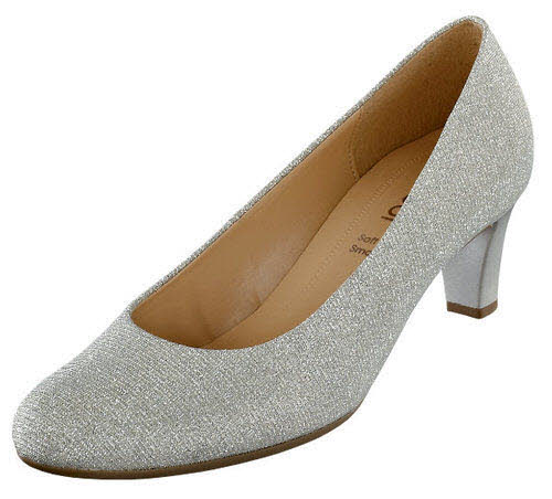 Gabor Pumps F - normale Weite Elegant silber