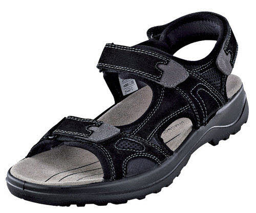 Jomos Sandalen G - bequeme Weite Casual schwarz