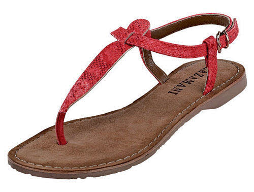 Lazamani Sandalen F - normale Weite Casual rot