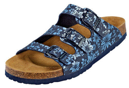 Dr.Brinkmann Pantoletten F - normale Weite Bequem blau