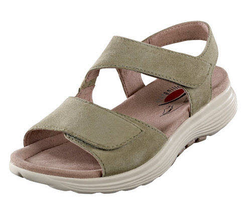 Rollingsoft Sandalen G - bequeme Weite Casual grün