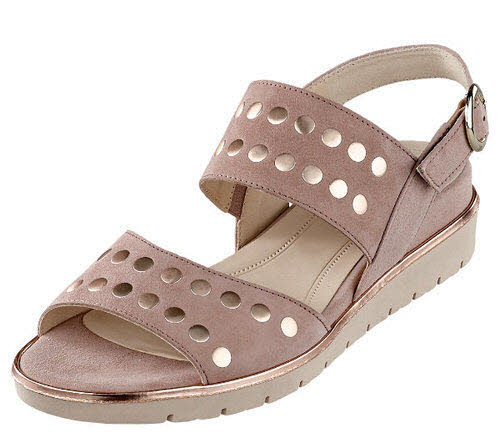 Gabor Sandalen F - normale Weite Bequem rosa