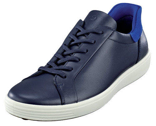 Ecco Halbschuhe G - bequeme Weite Sneaker blau