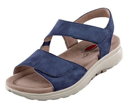 Rollingsoft Sandalen G - bequeme Weite Casual blau