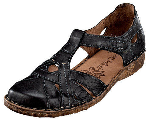 Josef Seibel Sandalen G - bequeme Weite Casual schwarz