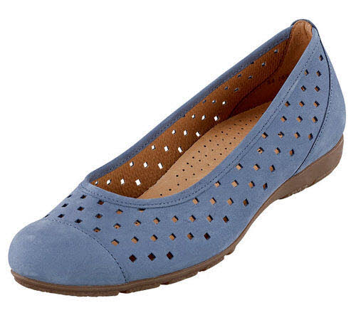 Gabor Fashion Ballerinas F - normale Weite Casual blau