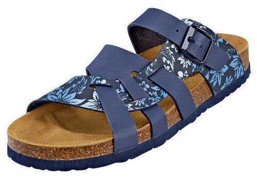 Dr.Brinkmann Pantoletten F - normale Weite Bequem blau