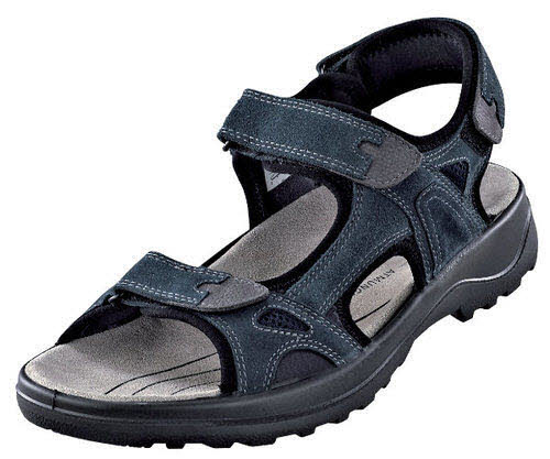 Jomos Sandalen G - bequeme Weite Casual blau