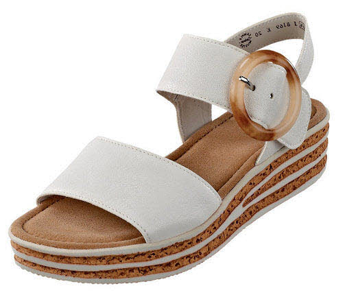Gabor Sandalen F - normale Weite Casual weiß