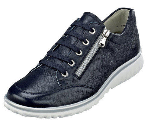 Semler Halbschuhe H - volle Weite Bequem blau