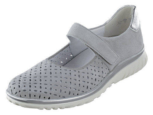Semler Ballerinas H - volle Weite Casual grau