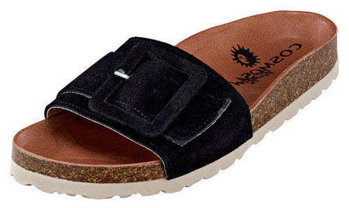 Cosmos Pantoletten F - normale Weite Bequem schwarz