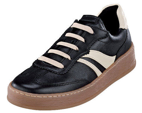 Gabor Comfort Halbschuhe G - bequeme Weite Sneaker schwarz