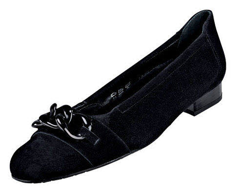 Semler Ballerinas G - bequeme Weite Casual schwarz