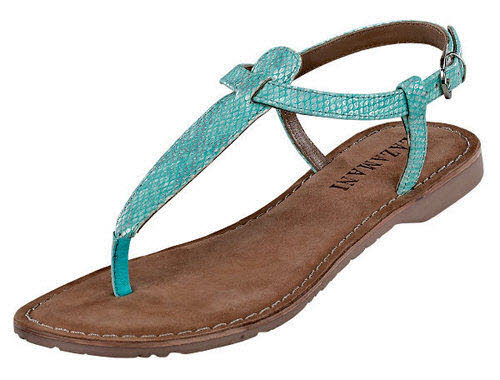 Lazamani Sandalen F - normale Weite Casual teal