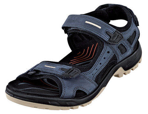 Ecco Sandalen G - bequeme Weite Bequem blau
