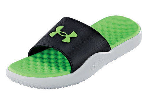 Under Armour Badeschuhe - Bequem schwarz