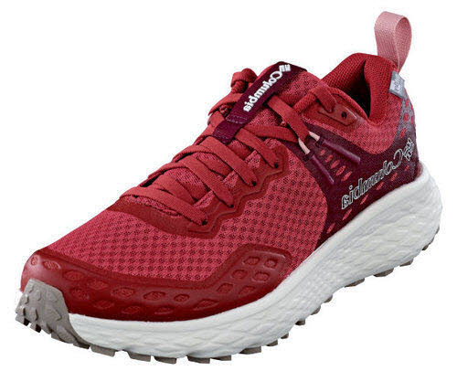 Columbia Wanderschuhe G - bequeme Weite Wandern rot