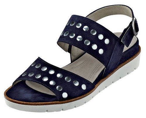 Gabor Sandalen F - normale Weite Bequem blau