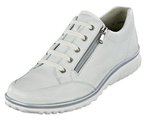 Semler Halbschuhe H - volle Weite Bequem weiß