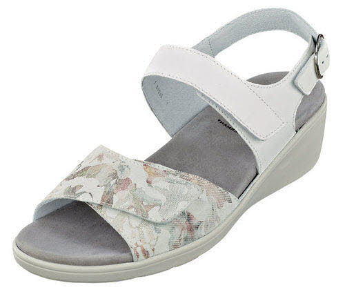 Semler Sandalen H - volle Weite Casual weiß