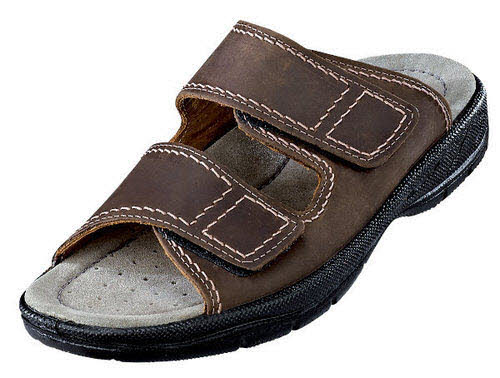 Jomos Pantoletten H - volle Weite Bequem braun