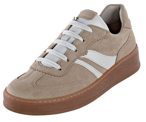 Gabor Comfort Halbschuhe G - bequeme Weite Sneaker beige