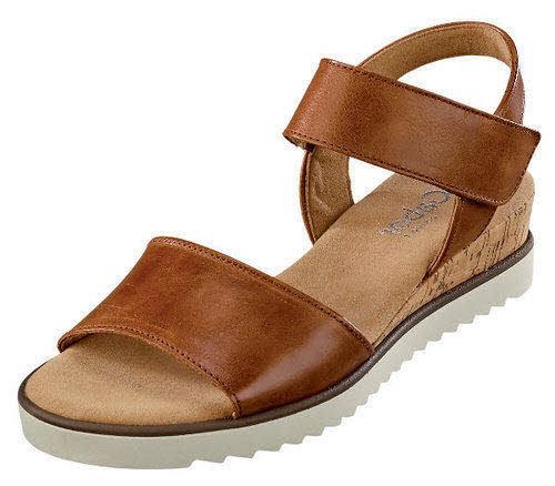 Gabor Comfort Sandalen G - bequeme Weite Casual braun