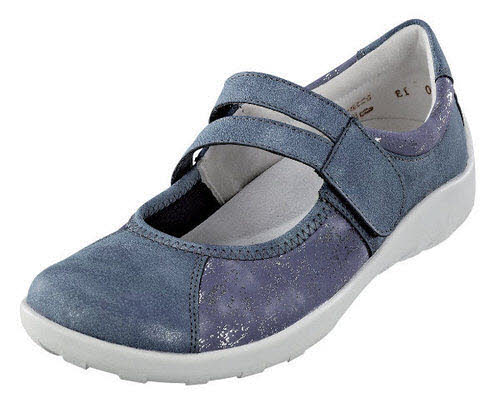 Remonte Ballerinas G - bequeme Weite Bequem blau