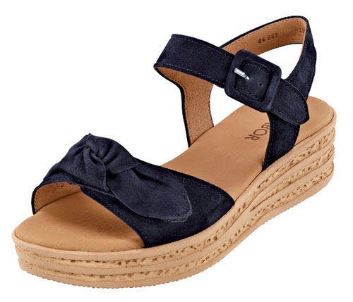 Gabor Fashion Sandalen F - normale Weite Casual blau